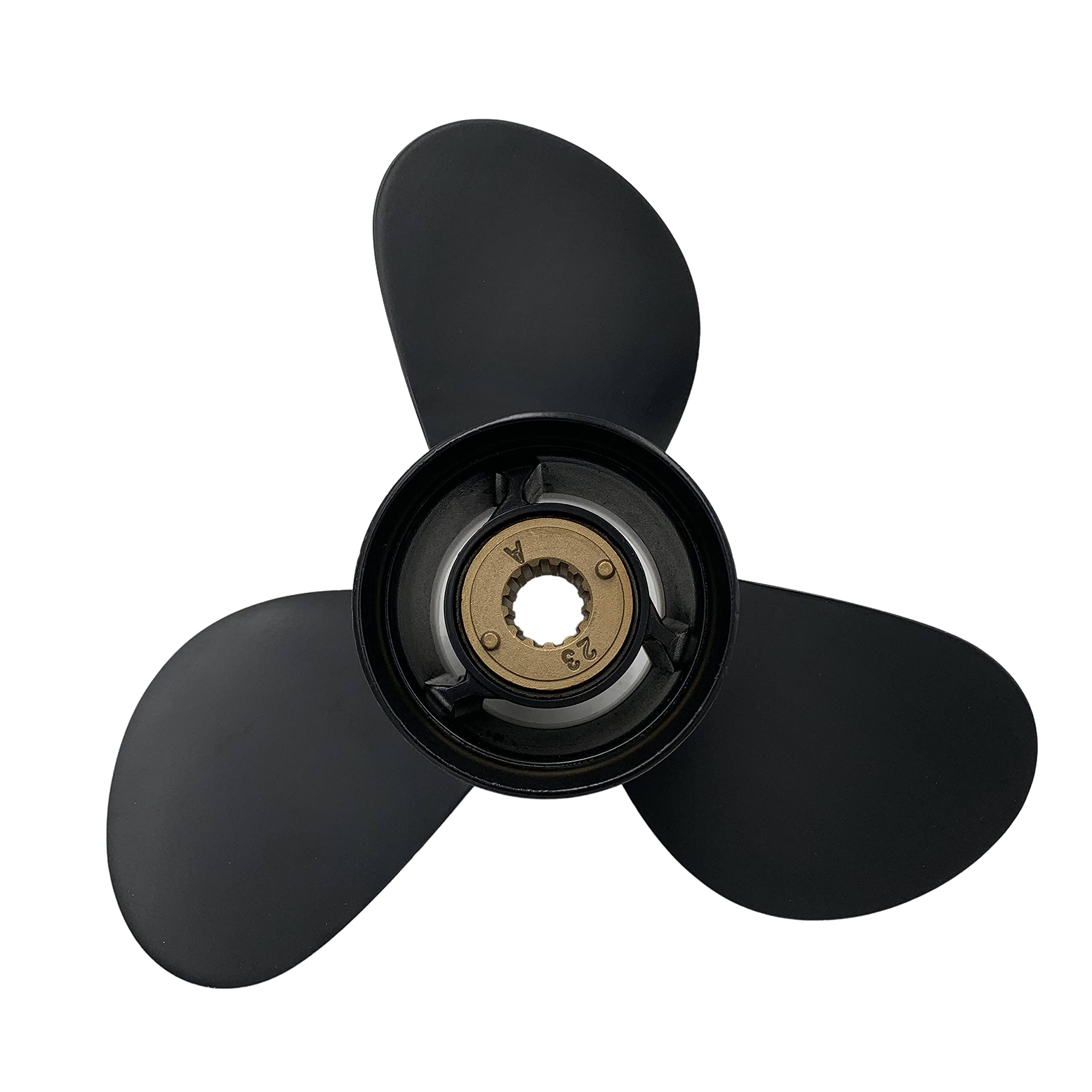 ARKDOZA Boat Propeller 10x17 Fit for Mercury Outboard 25HP-60HP 3 Blades Aluminum Prop 13 Tooth Propel RH OEM NO: 48-73144A45 10x17