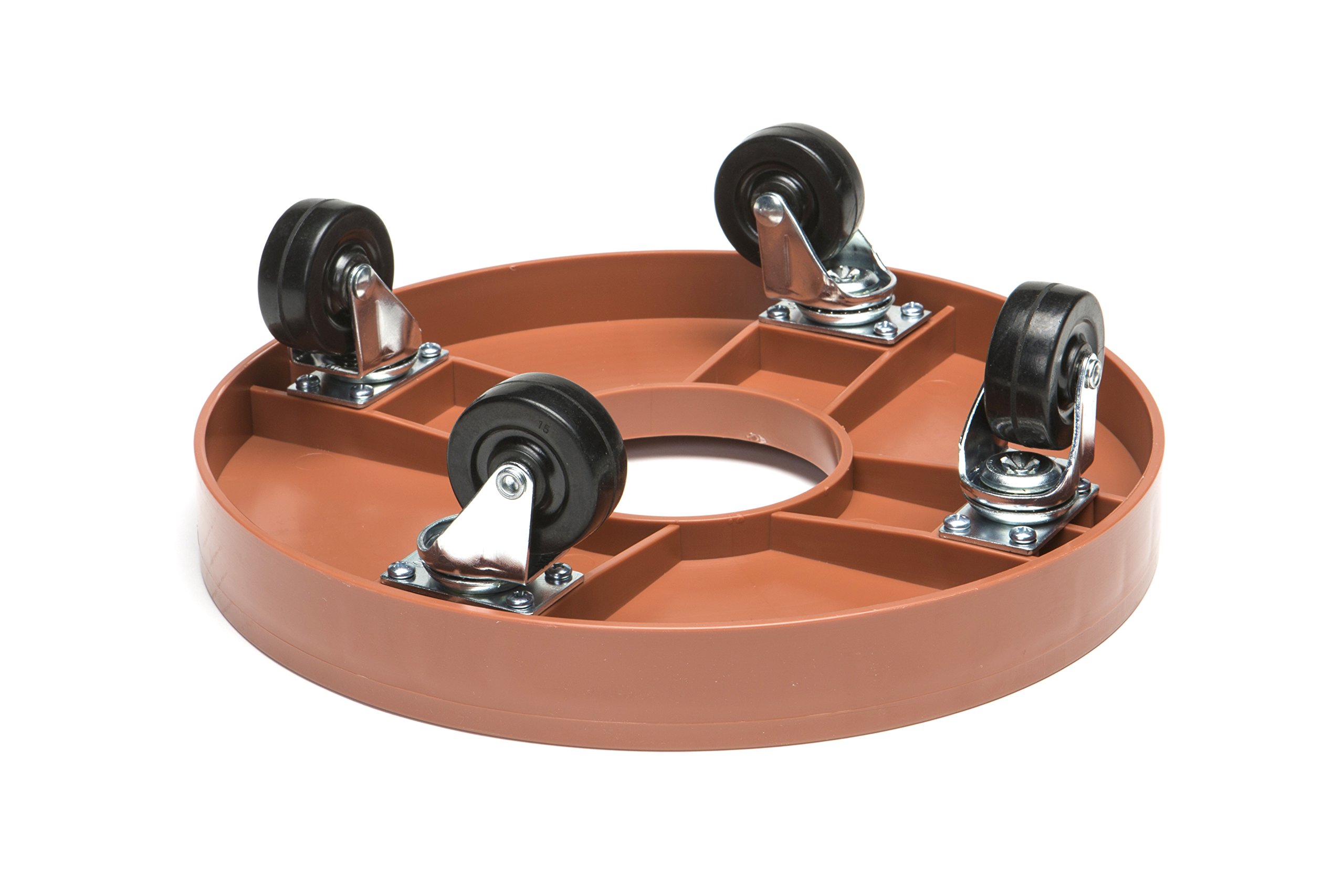 3012B Plant Dolly, Black, 12-Inch (Pack of 3) Y