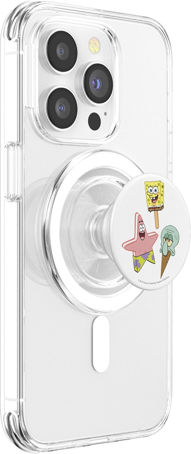 SpongeBob SquarePants Ice Cream Group Shot PopSockets MagSafe PopGrip for iPhone