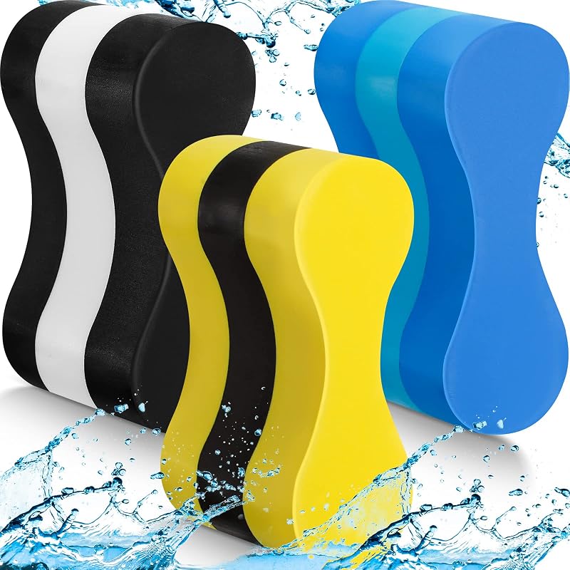 3 unidades de boya de natación de 3 capas, unisex, ayuda para entrenamiento en pileta, equipo de natación EVA, boya de pileta, flotador, soporte para piernas y caderas para niños, adultos, adolescentes, principiantes