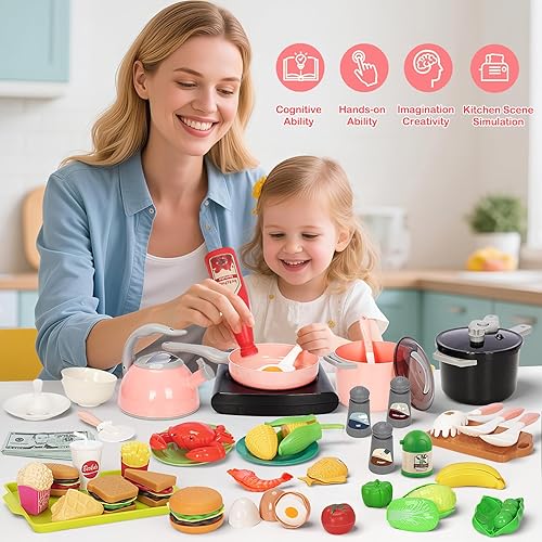 Miniatura 7 de kitchenplaysetfoodtoy