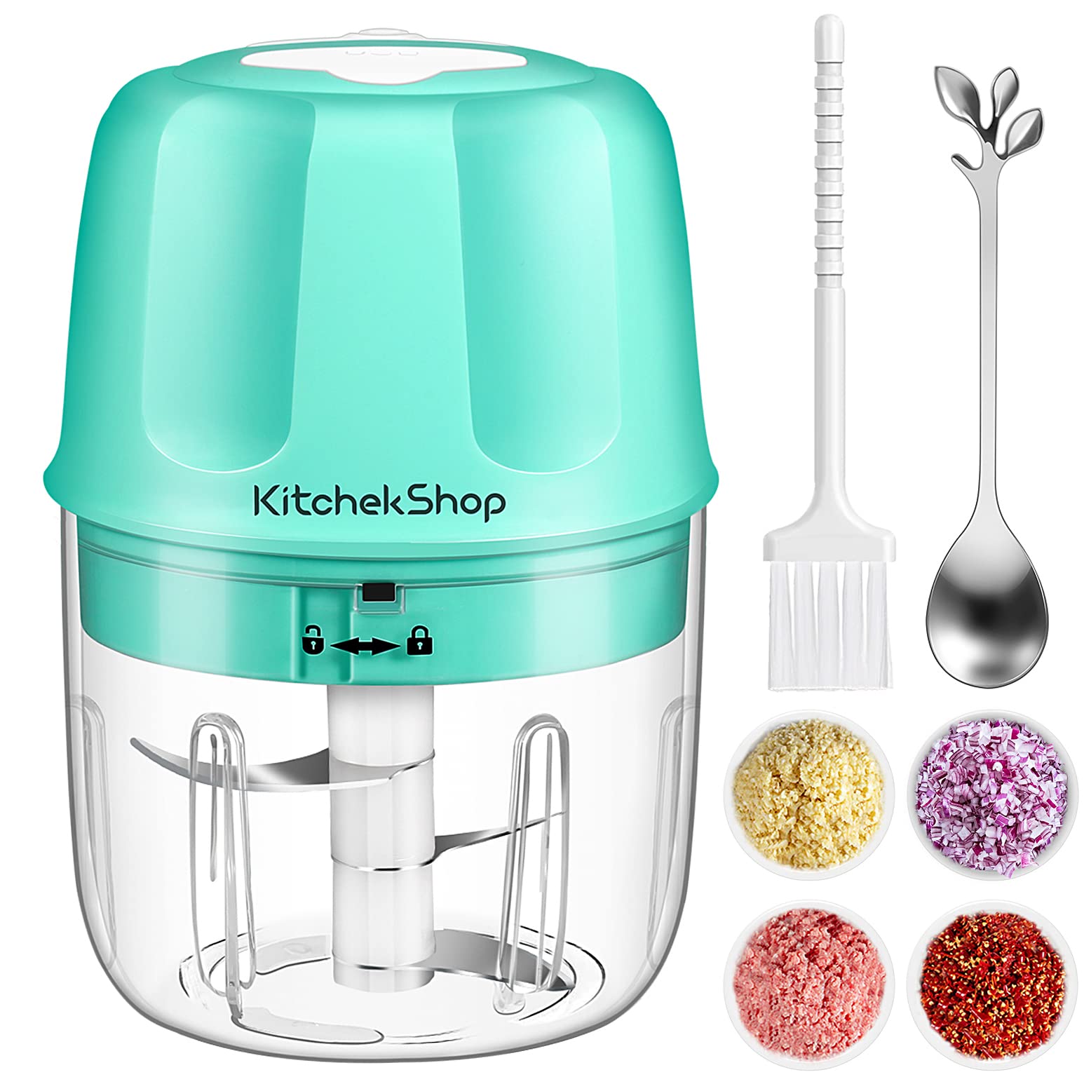 Amazon.com: Rechargeable Portable and Cordless Mini Food Processor