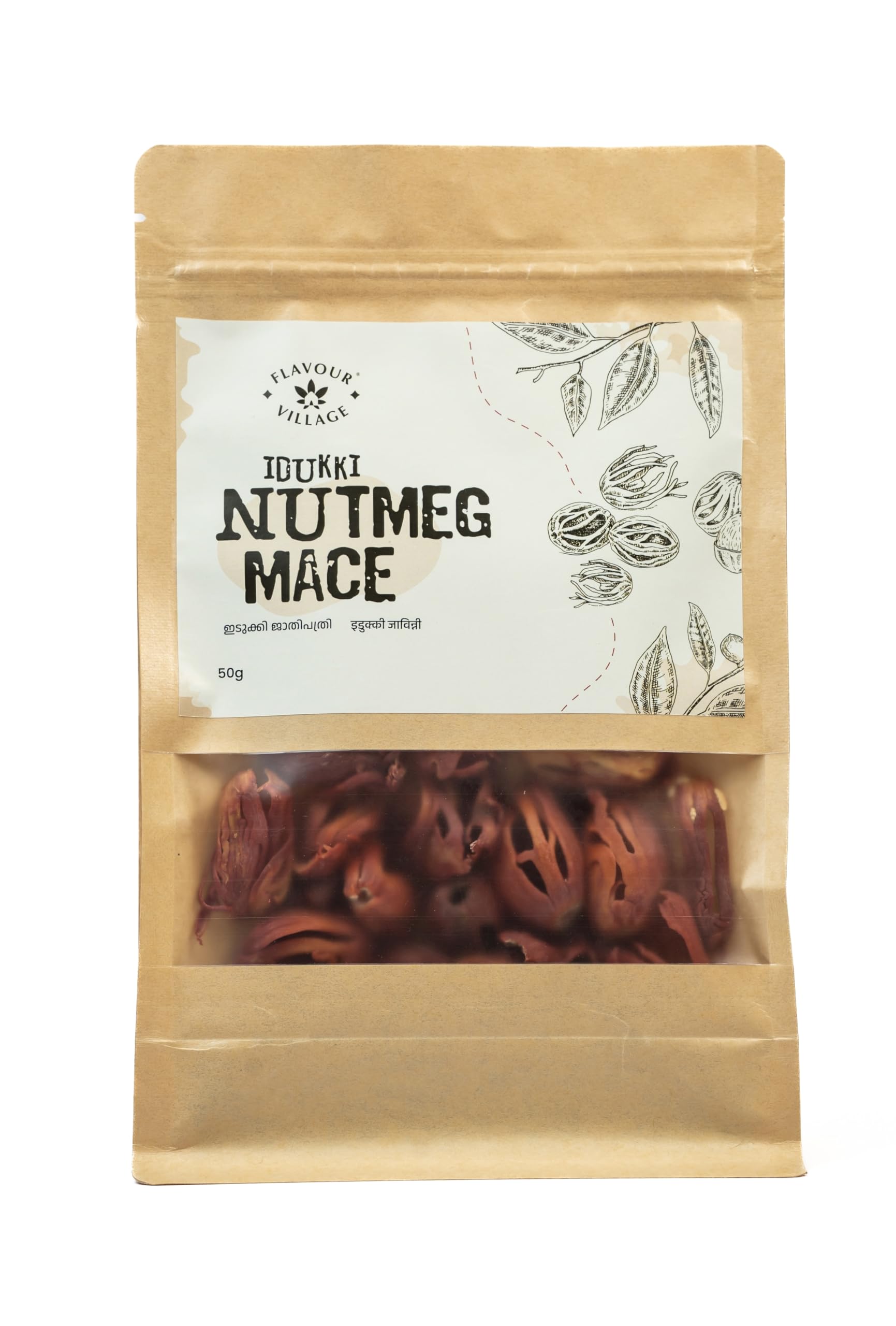 Flavour Village Whole Mace- Javitri, Naturally Grown, Best for Cooking and Baking, Fresh, Fragrant, No Artificail Colours or Flavours, Sourced from Idukki, Kerala, 50g (B0D6W9JR2L) Amazon Price History, Amazon Price Tracker
