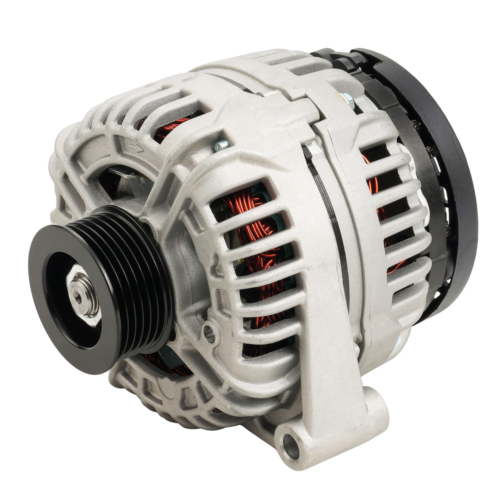 PHILTOP New 11185N Alternator Compatible with Chevrolet, 2006-2011 Impala 3.5L/3.9L, 2006-2007 Monte Carlo 3.5L, 2006 Monte Carlo 3.9L 125A Alternator Replacement