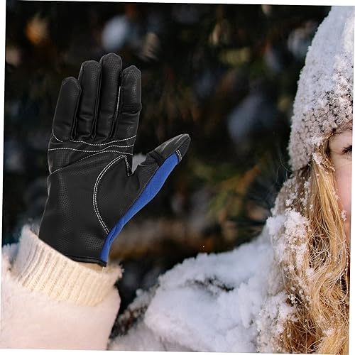 Miniatura 3 de Yardwe 1 par de guantes de pesca guantes cálidos para hombres guantes de silicona guantes térmicos guantes de ejercicio guantes para hombres