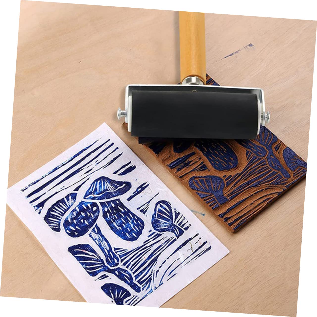 Beatifufu Convenient Rubber and Girls Accessories Small Roller Multi-Function Craft Roller