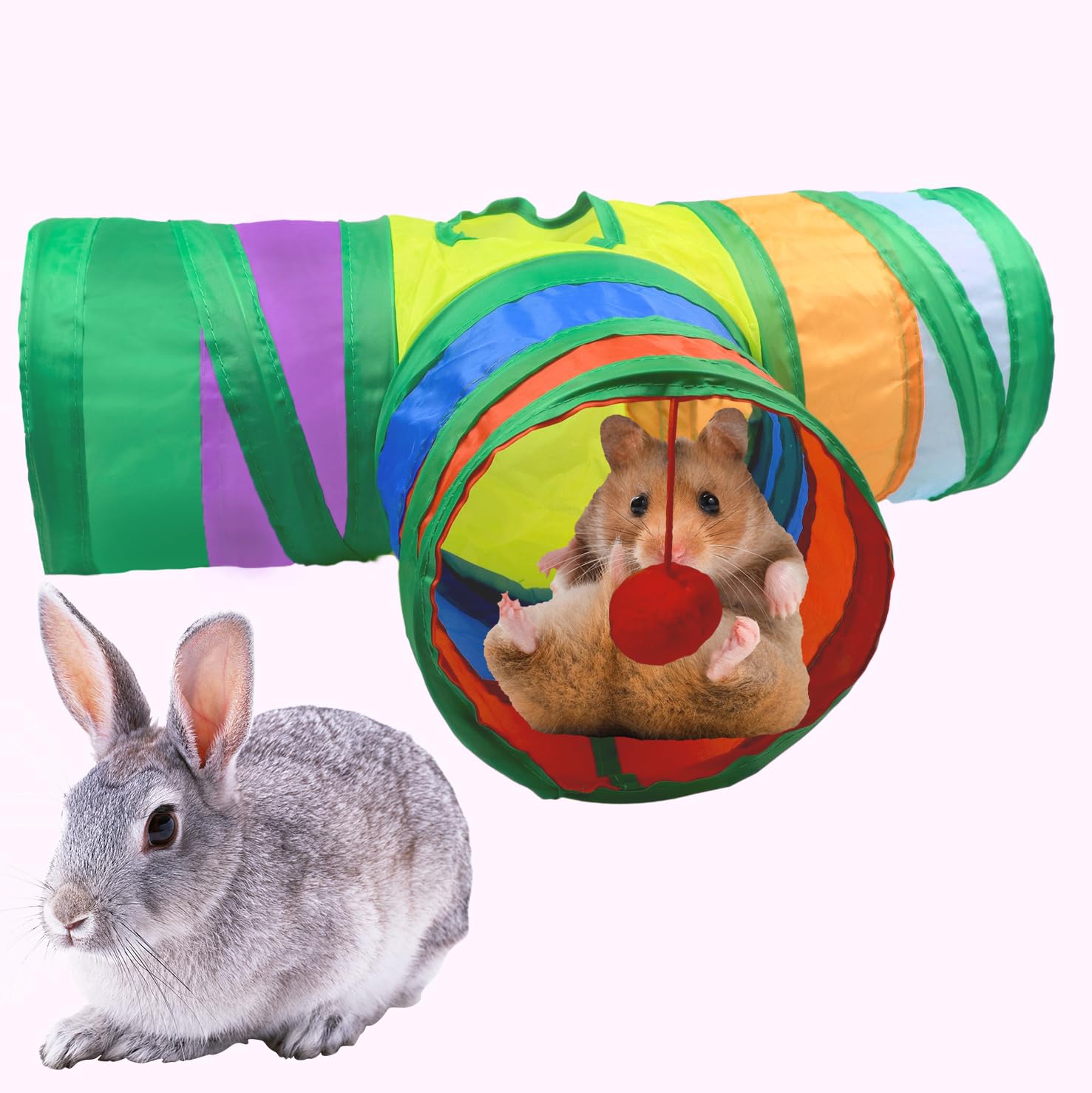 Produktbild von Ferret Tunnel Toy, Chinchilla Tunnel Bed, Pet Hideaway Tunnel