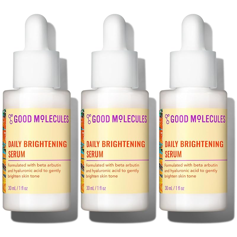 Sérum facial Good Molecules com beta-arbutina, pacote com 3