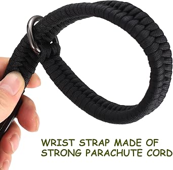 2 Pcs Camera Wrist Strap with Quick Release Buckle(4pcs), Quick Release Paracord Rope Camera Hand Straps, Adjustable D Rings Safety Straps for DSLR or Mirrorless Cameras