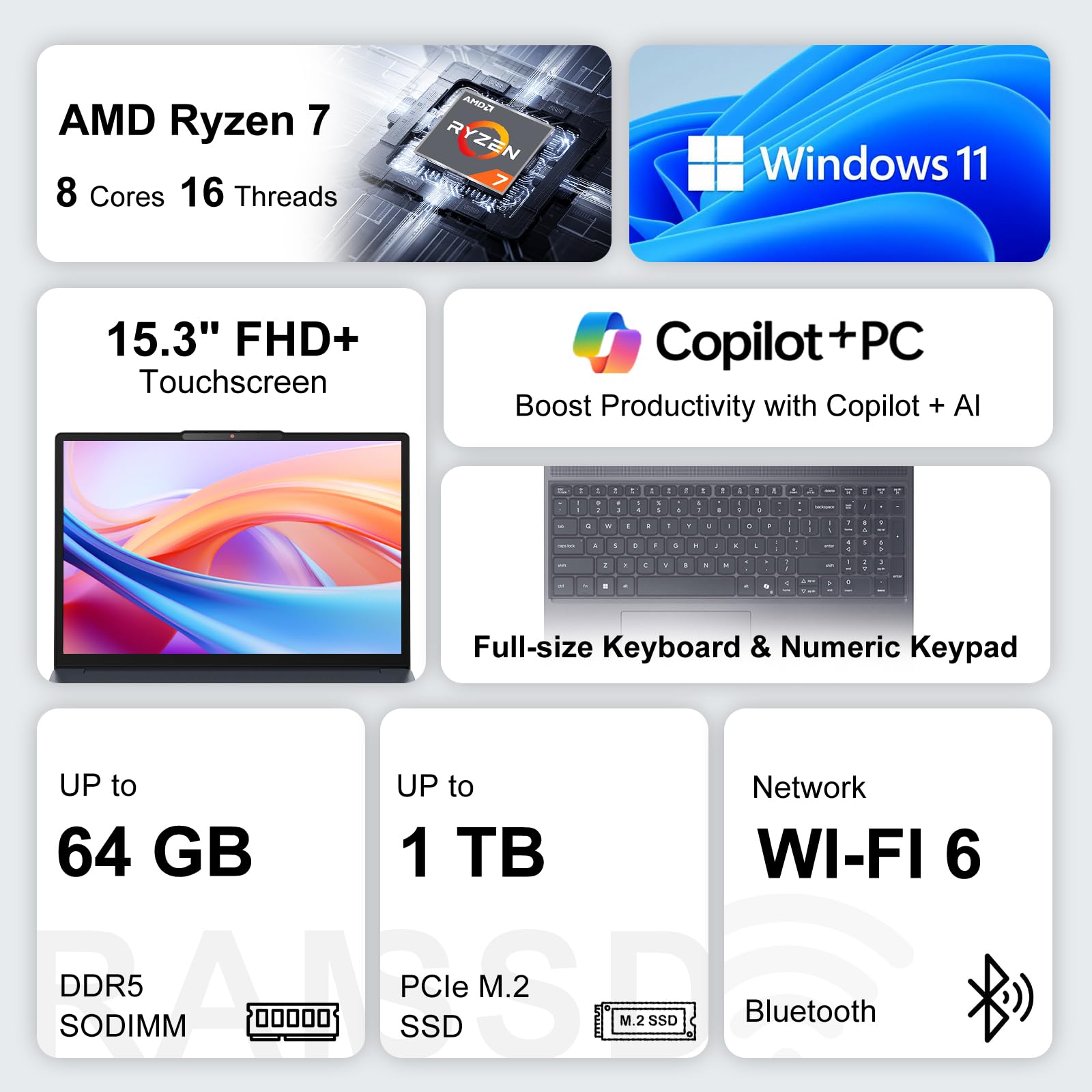 Amazon.com: Lenovo IdeaPad Slim 3 15.3
