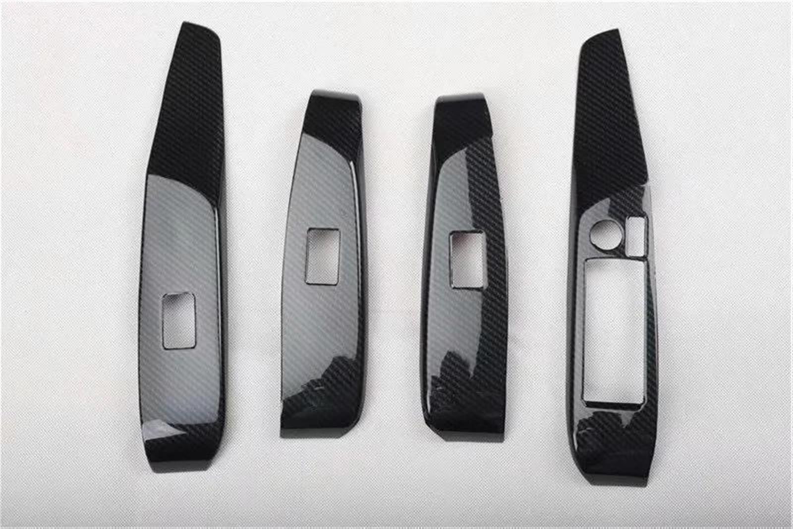 Piwine A Rhd Car Interior Accessory Modification Window Lift Switch Gear Shift Door Panel Sticker For Toyota For Camry 2018-2020