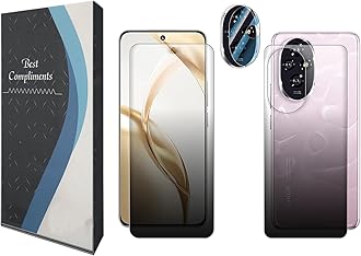 FCS Front + Back + Camera (Matte) for Honor 200 5G | TPU Matte Finish Flexible Film Self Healing Screen Protector | Screen Guard