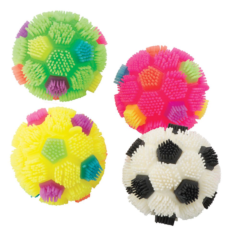 SmileMakers Puffy Soccer Balls - Toy Giveaways - 12 per Pack