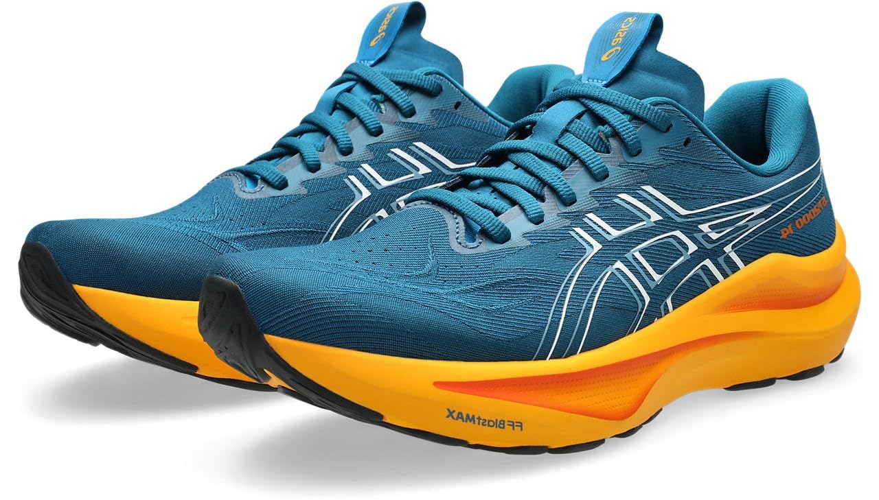 ASICS Mens Gt-2000 14 Sneaker, Dark Teal White, 10.5 UK