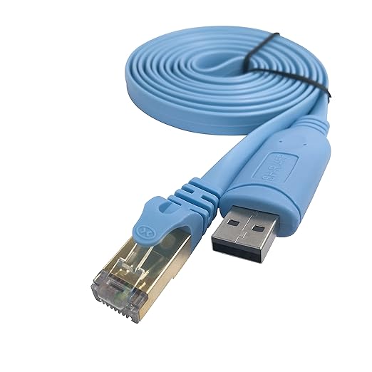 DSD TECH SHRJ45P USB to Console Cable with PL2303GT Chip for Cisco