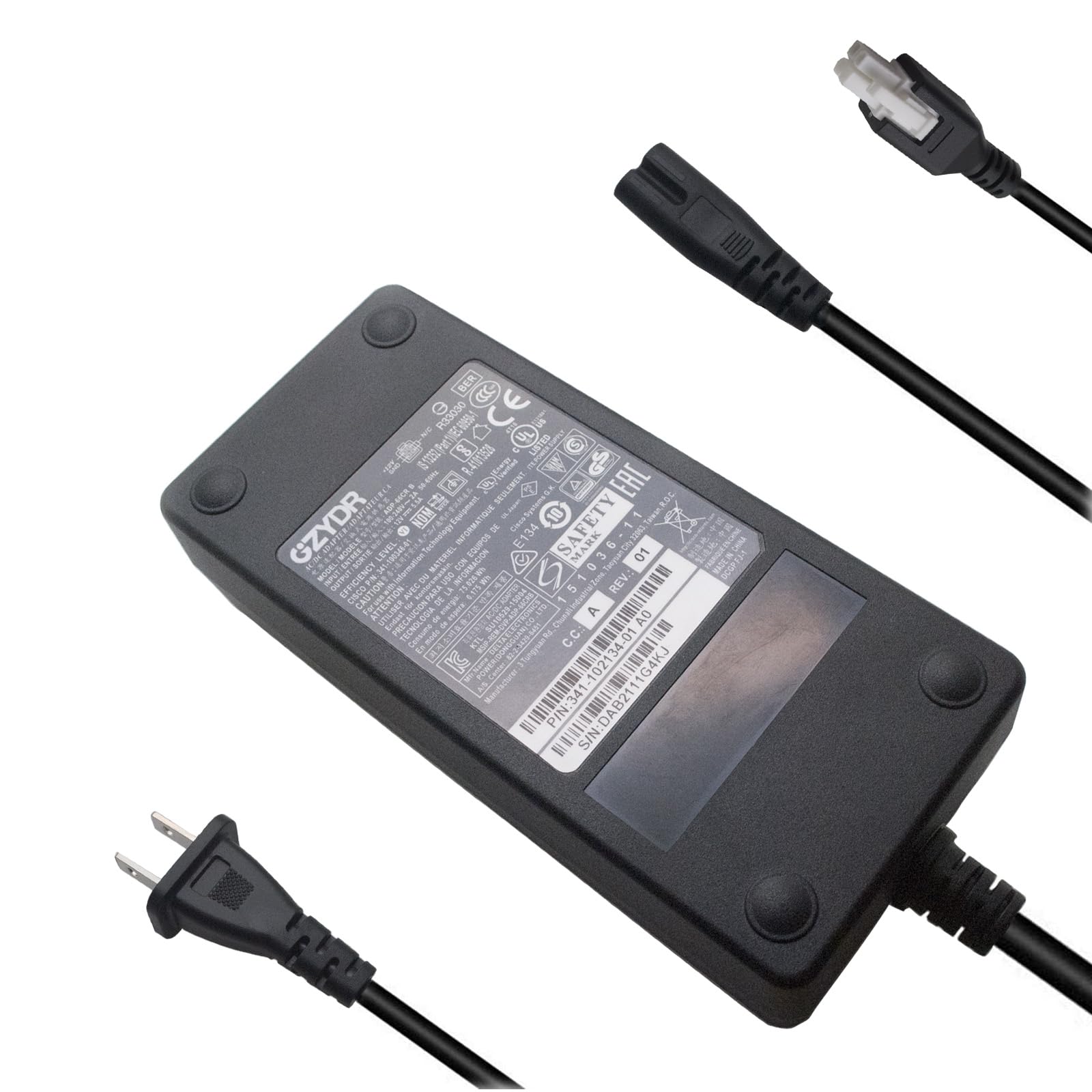 12V AC/DC Power Adapter For Cisco, Meraki, RV215W - Compatible With DDR2200-CL, ISB7105, MR34 - View #11