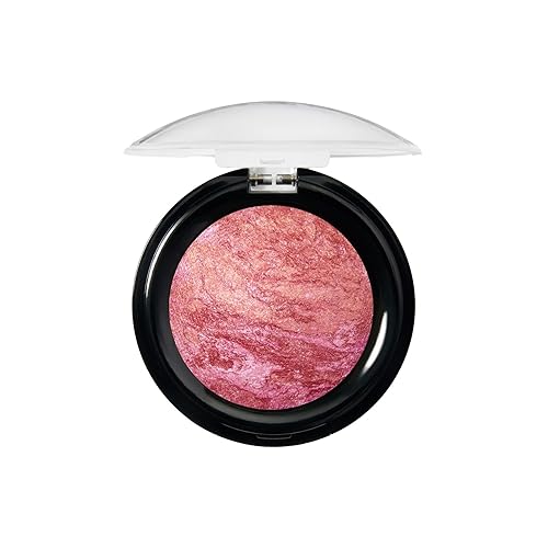 Vista 66 de LAURA GELLER NEW YORK Blush-n-Brighten - Rubor horneado marmoleado - Tono Pink Buttercream (crema de mantequilla rosada), acabado natural ligero 01