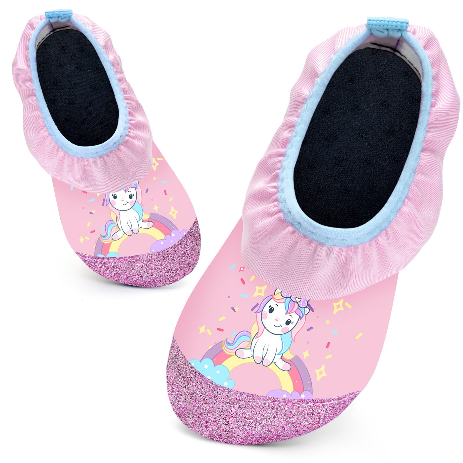 Kids Swim Water Shoes for Boys Girls Toddlers Baby Aqua Socks for Kids Quick Dry Pool Beach Barefoot Children — view 20