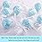 Yotelab Cake Pop Bags, 3x5 Inches Clear Cellophane Lollipop Bags With Twist Ties,100 Pcs