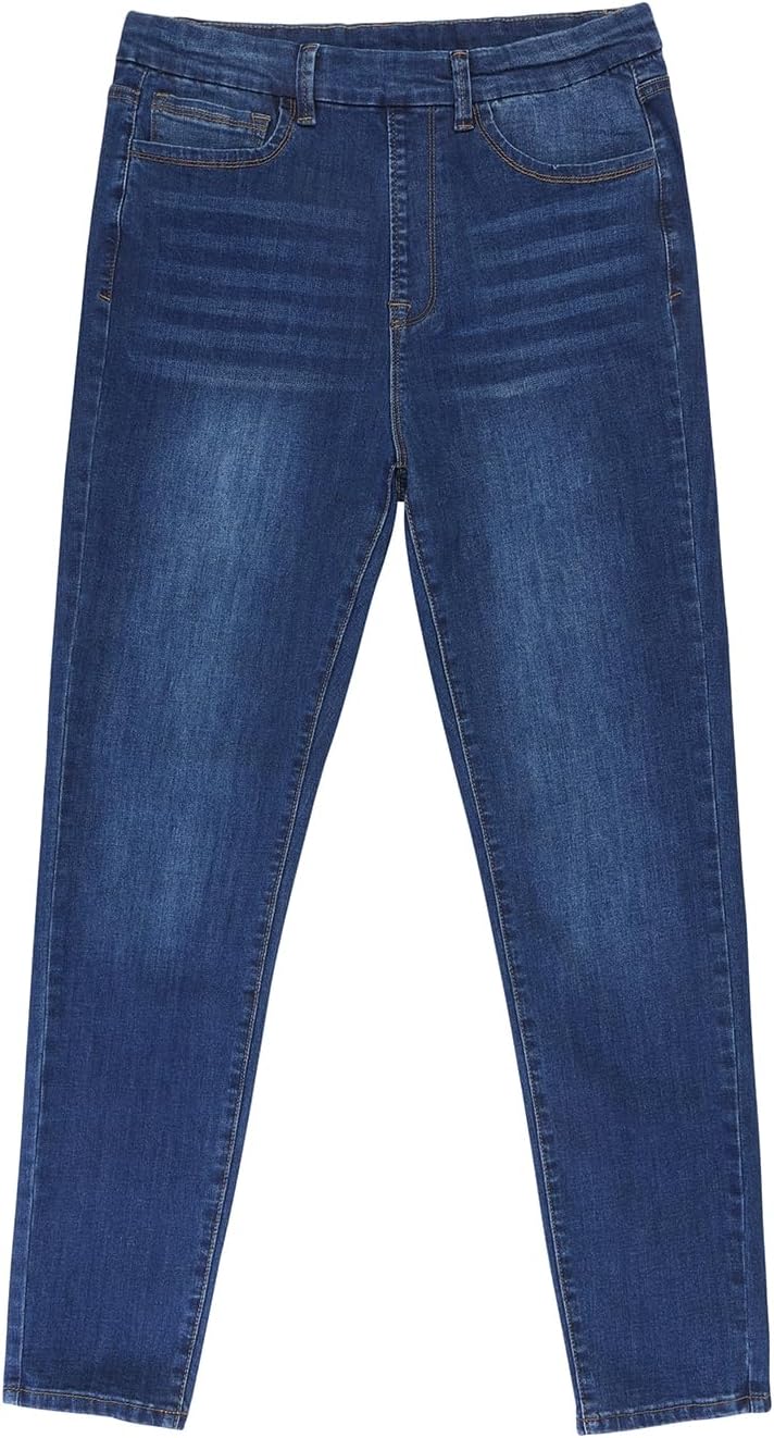 Skinny Jeans for Women High Waist Stretchy Cropped Pants Denim Jeggings with Pockets - Image 9