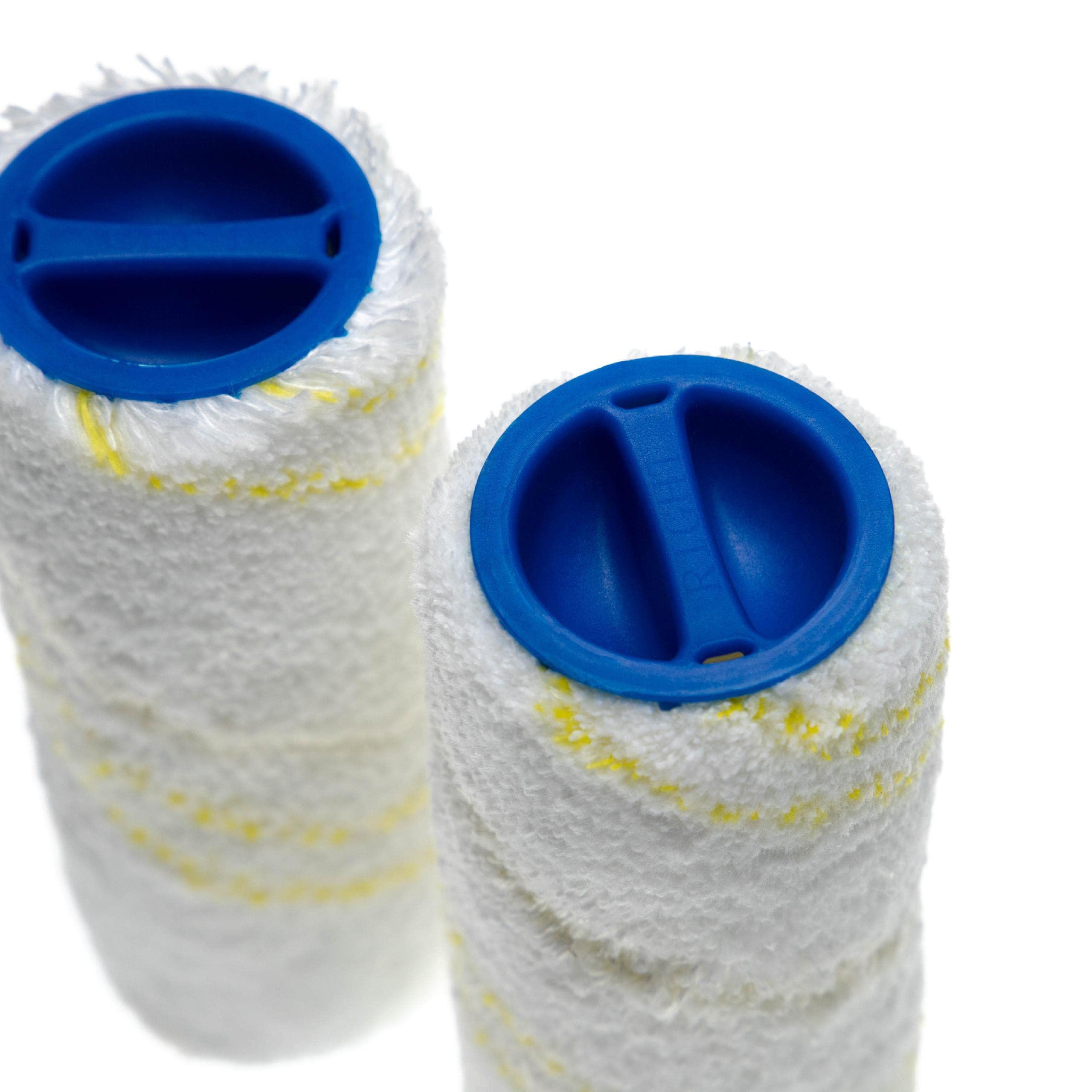 Vhbw 2 Rulli In Microfibra Per Kärcher FC 3D Cordless – Set Di Spazzole Lavabili E Antipelo Per Pavimenti Duri (Sostituisce 2.055-006.0) - 3