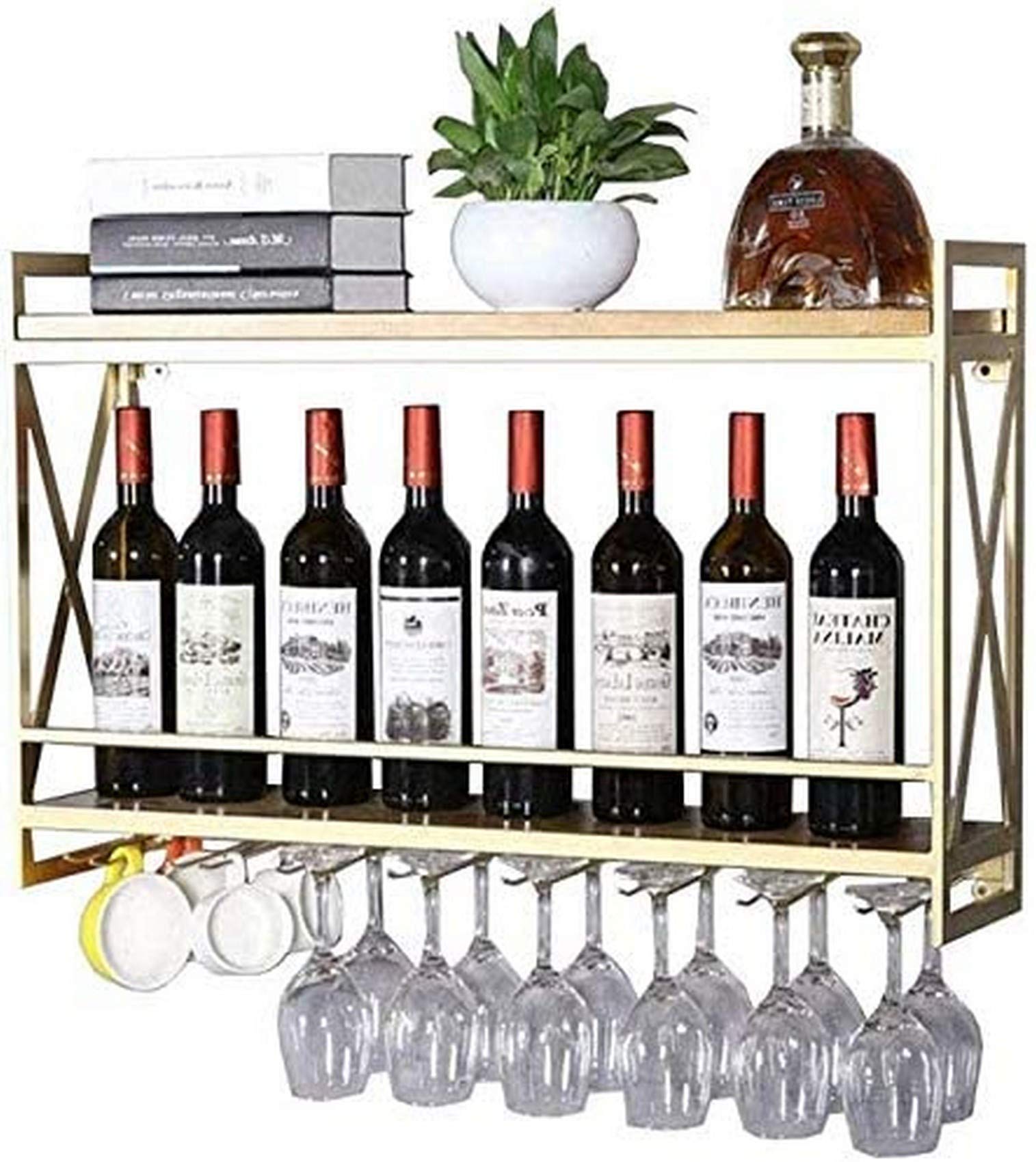 Porte-bouteilles en verre MiroDo pour libérer vos plans de travail encombrés avec élégance