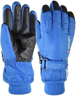 Kids Winter Snow Ski Gloves 5-10Y