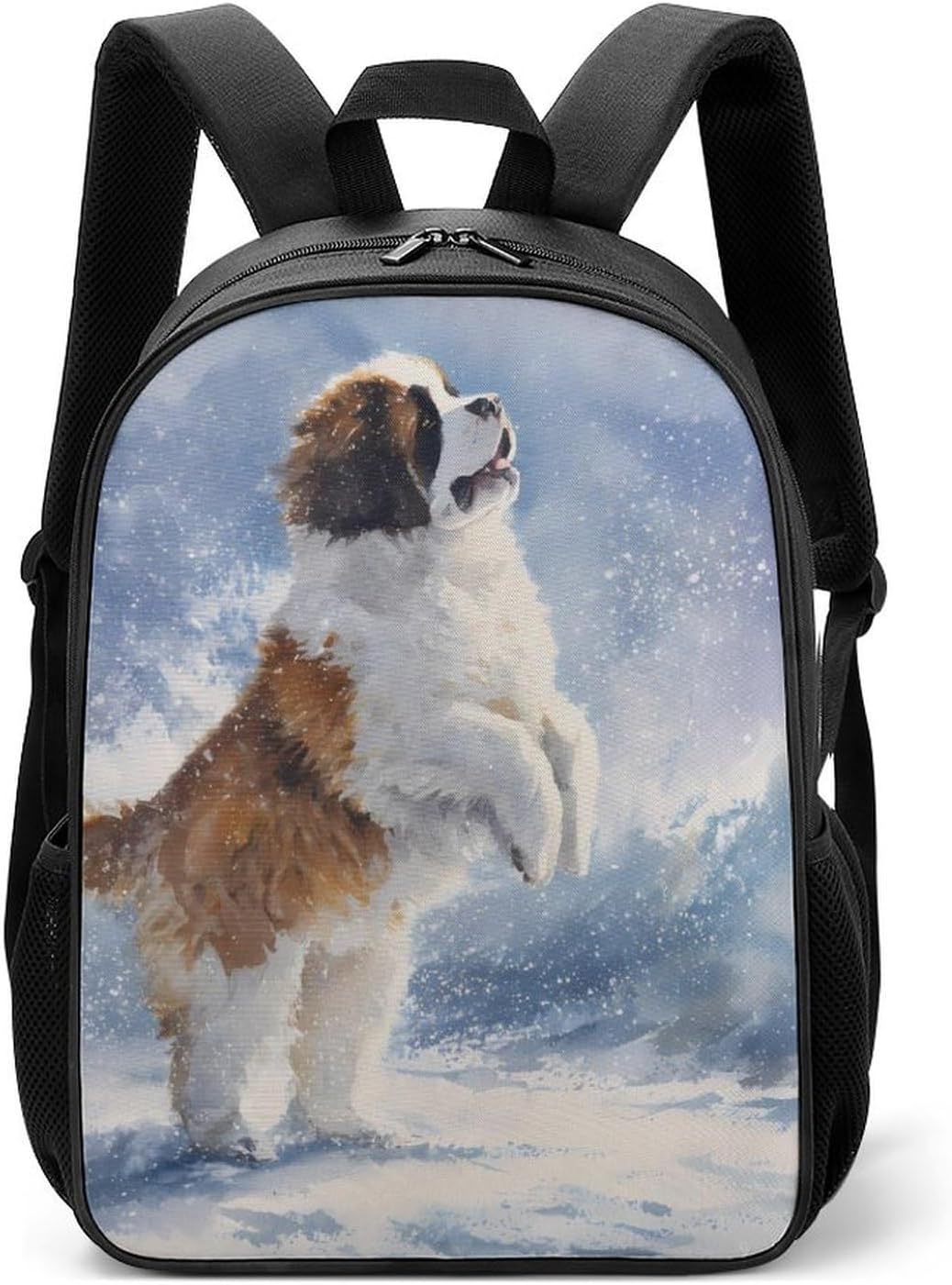Large Capacity Unisex Saint Bernard Dog Backpack for Travel Large Capacity Unisex Saint Bernard Dog Backpack for Travel