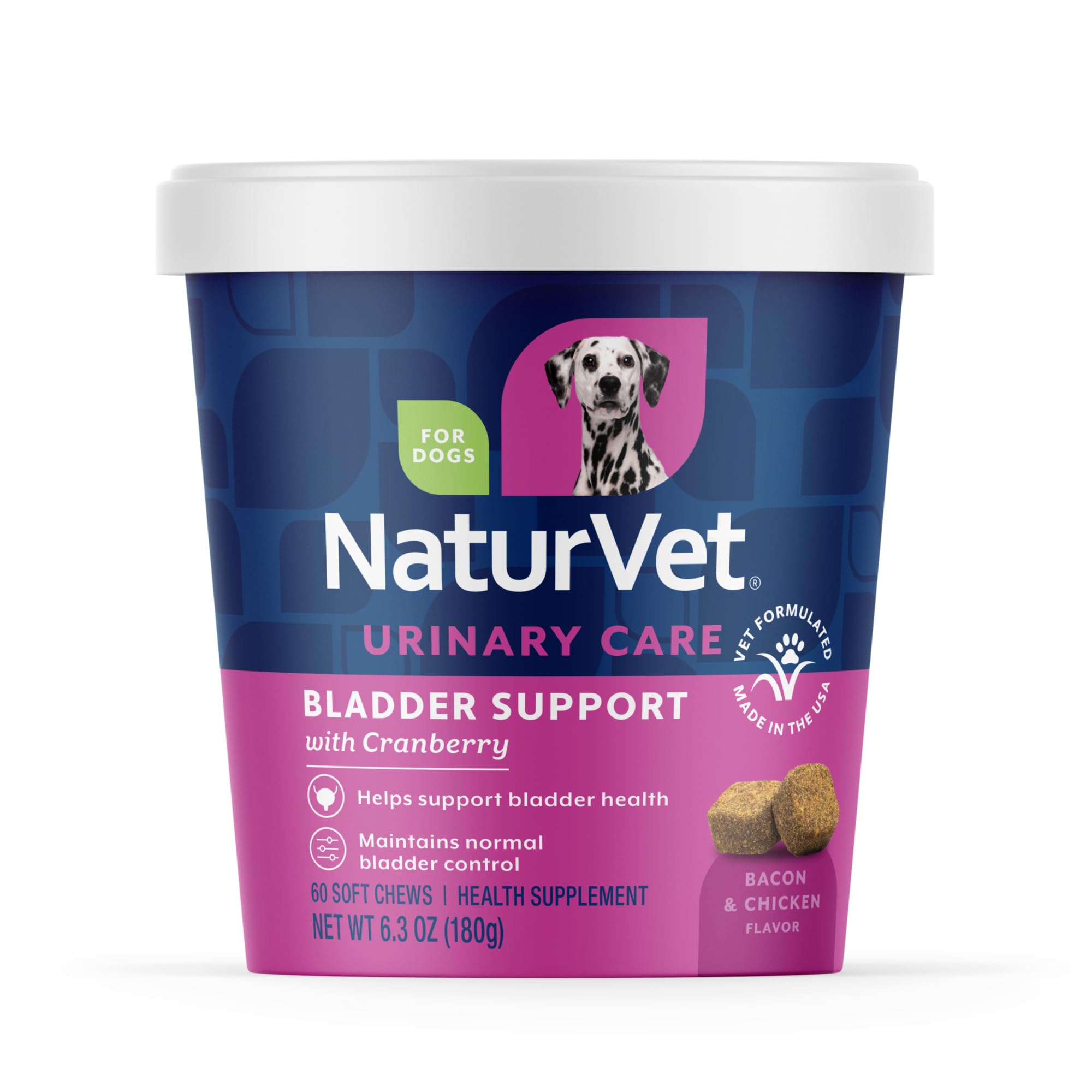NaturVet Bladder Support au cranberry pour retrouver des nuits sereines sans fuite