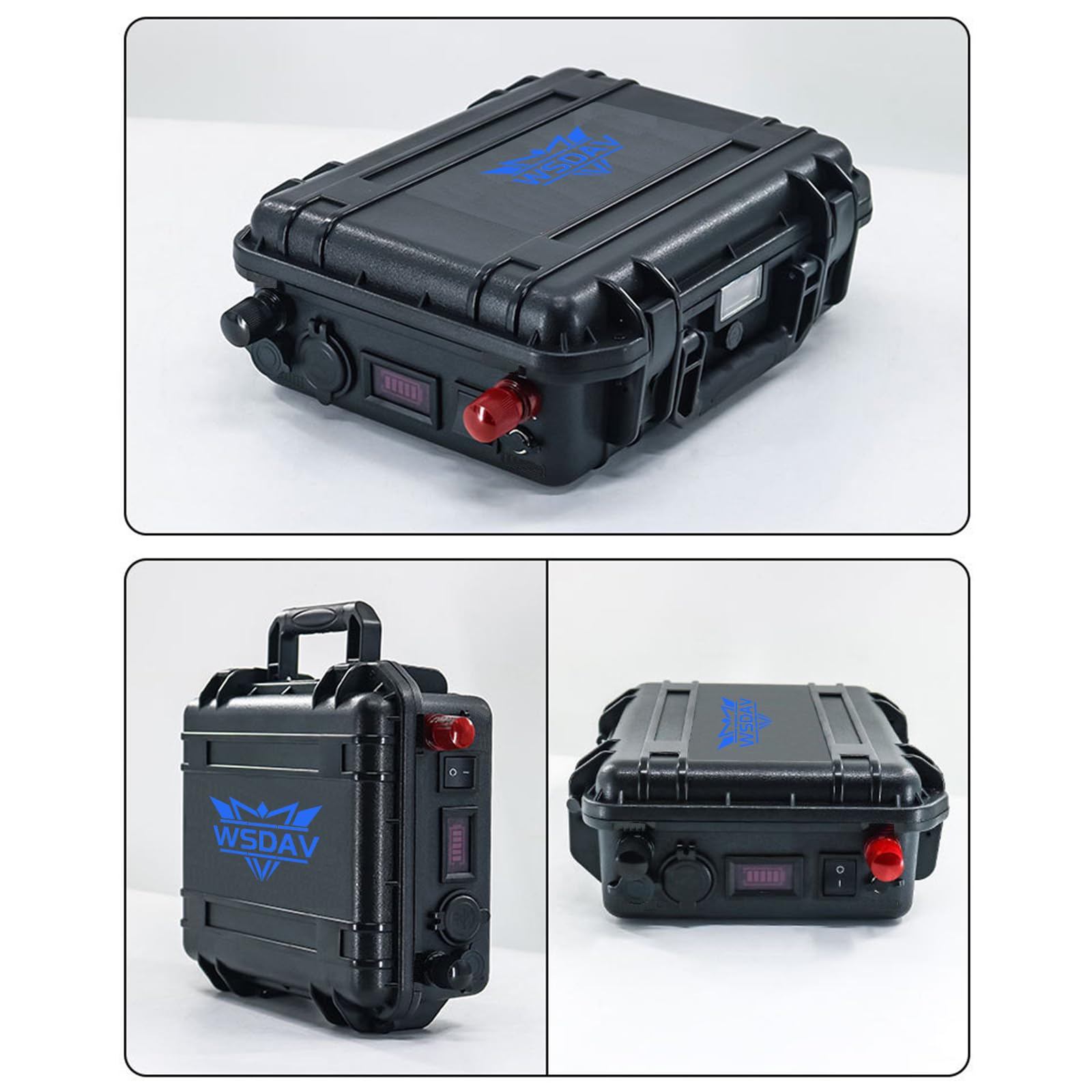 Batteria Thruster Batteria al Litio 12V 12V 60AH 80AH 100AH ​​120AH con Caricabatterie per Motore 720W 960W 1200W 1440W