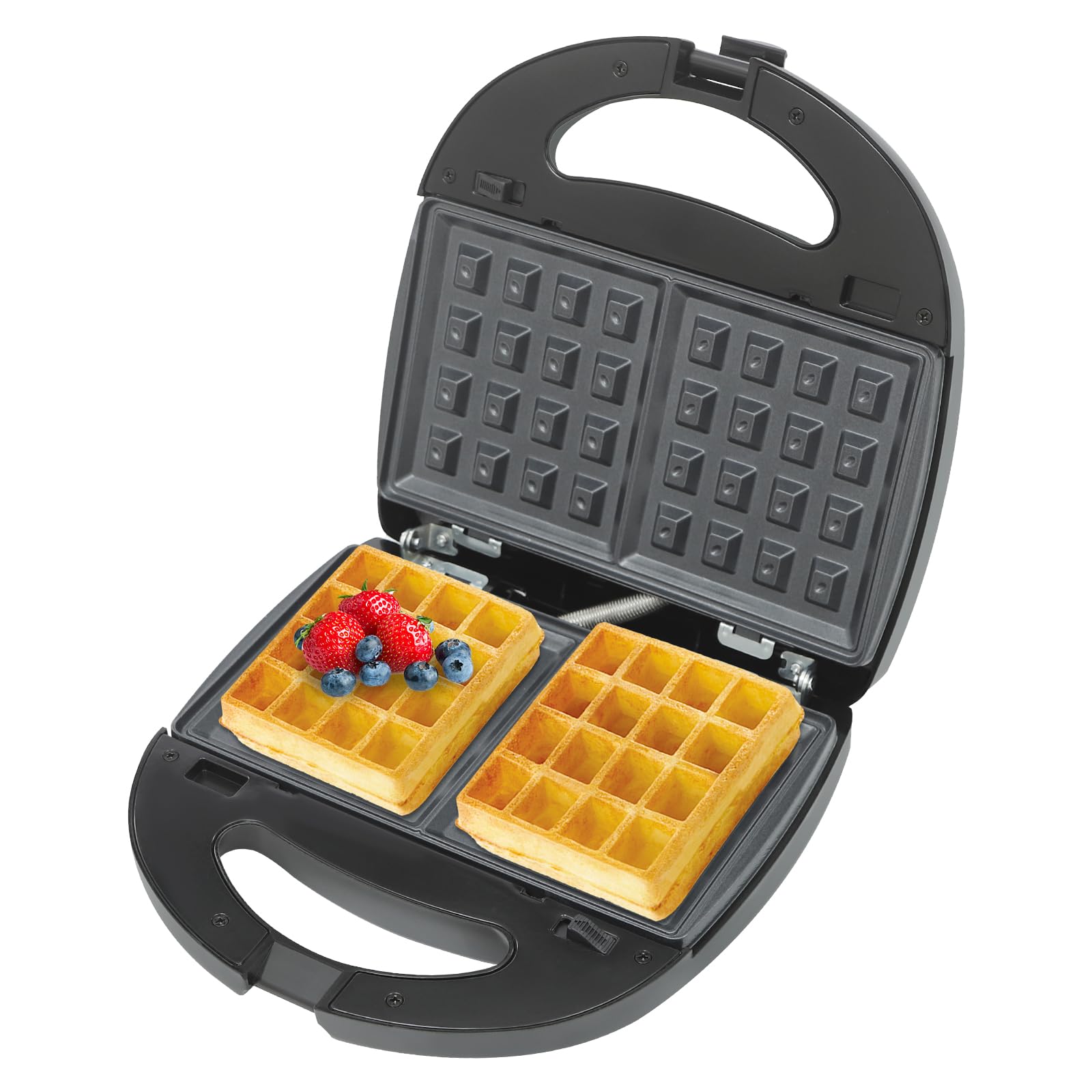 Urządzenie do kanapek 6 w 1, wielofunkcyjna gofrownica 750 W, grill, dwustronne ogrzewanie, nieprzywierająca prasa panini, patelnia do steków, opiekacz do kanapek, do biura, domu, kuchni
