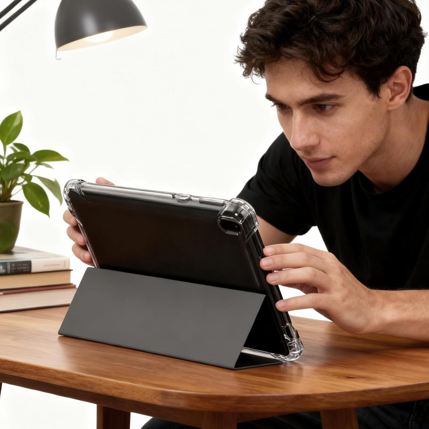 Tablet with Protective Case, 7" IPS 1024 * 600 Android 15.0 Tab PC RAM 8GB(3+5Expand)+ROM 32GB Bluetooth 5.0 WiFi6 2.4G+5G 2MP+5MP Dual Cameras (Black) - Image 6