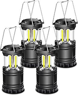 EXTRASTAR LED Camping Lantern, Battery Operated Collapsible 