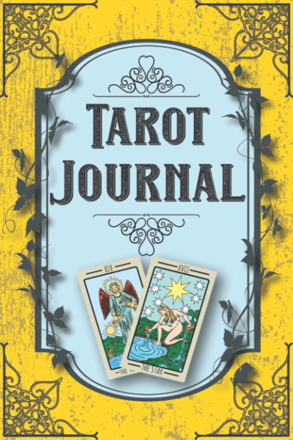 Tarot Journal: Daily Reading Tracker | up to 10 Cards Spreads | Guided Tarot Notebook