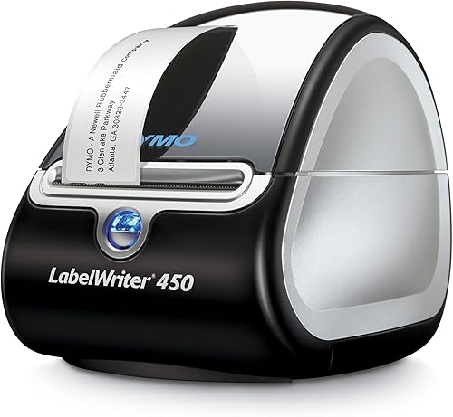 Impresora térmica de etiquetas LabelWriter 450 de DYMO NegroPlateado