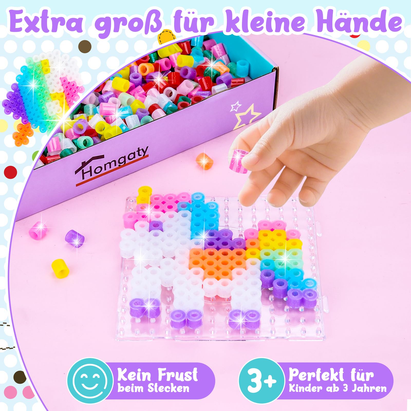 La Manuli Perles à Repasser XL 10 Mm – Lot 1500 Pièces Multicolores, Idéal Enfants Dès 3 Ans ! Perles à Repasser Bébé 3 Ans La Manuli Perles à Repasser XL 10 Mm – Lot 1500 Pièces Multicolores, Idéal Enfants Dès 3 Ans ! Perles à Repasser Bébé 3 Ans