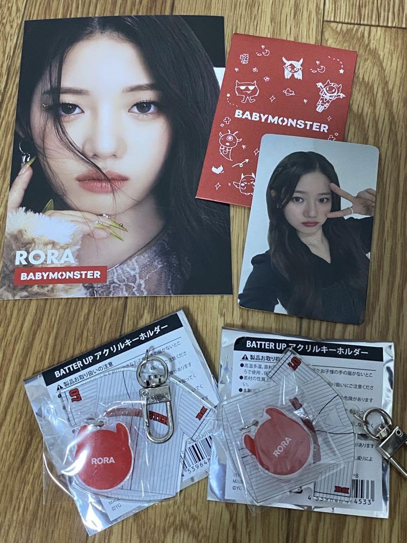 Amazon.co.jp: BABYMONSTER ベビモン ローラ RORA 4点セット 限定