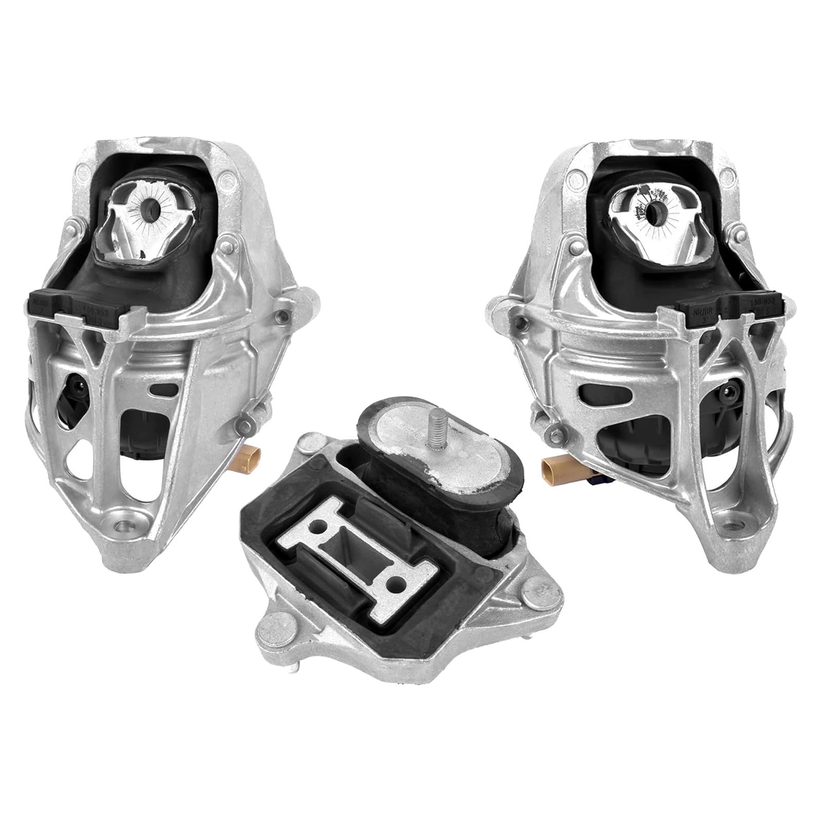 Flynsu Engine Motor & Transmission Mount Replacement for 2017-2020 Audi A4 A5 Quattro Q5 Q7 2.0L, S4 S5 SQ5 3.0L Part# 4M0199371FC, 4M0199372FC, 8W0399156BH