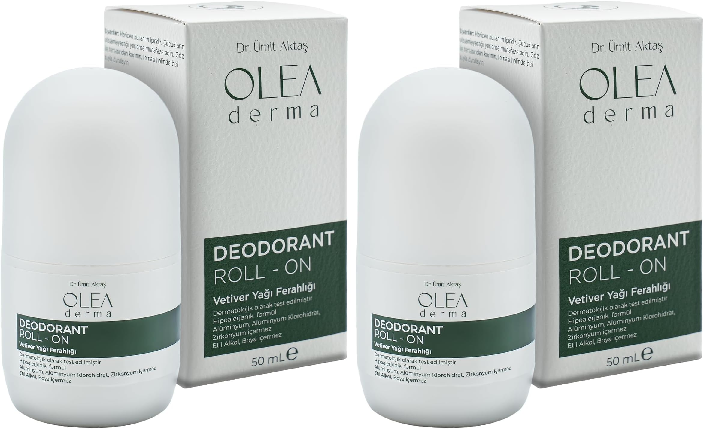 Roll-on Erkek Deodorantı - 50 mL (2 paketi)