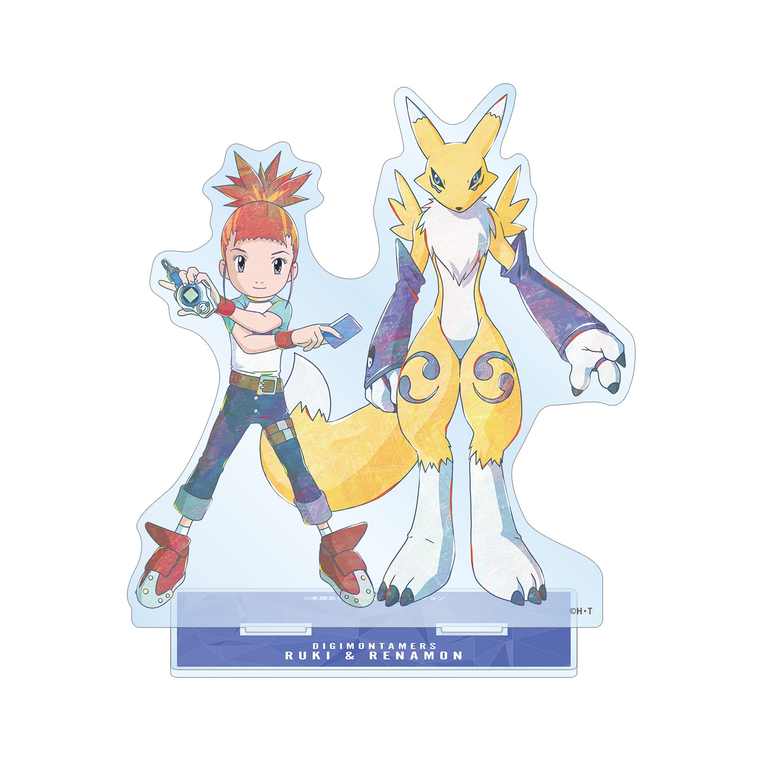 Amazon.co.jp: デジモンテイマーズ ルキ&レナモン Ani Art BIGアクリル