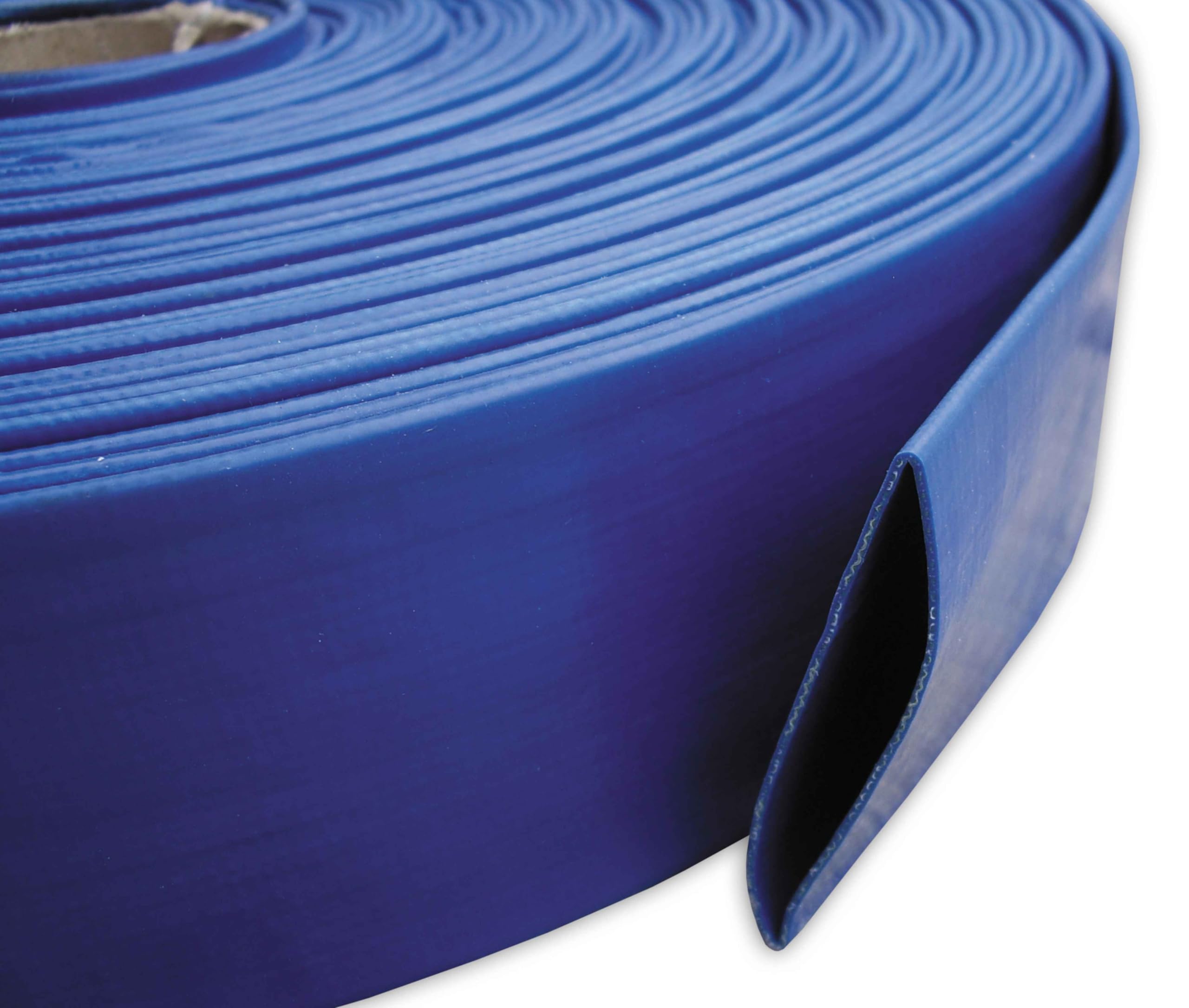 Lay Flat 3" / 76mm Water Discharge Aqua Hose Pipe Pump Irrigation PVC 2-6 BAR 100m