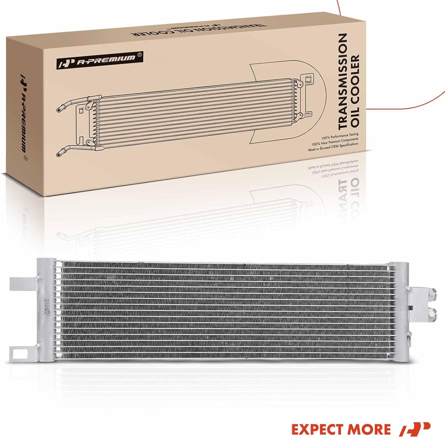 A-Premium Transmission Oil Cooler Compatible with Jeep Compass 2017 2018 2019 2020 2021 2.4L