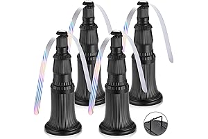 Fly Fans for Tables 4 Pack - Automatic Food Spinning Windmill Fly Repellent