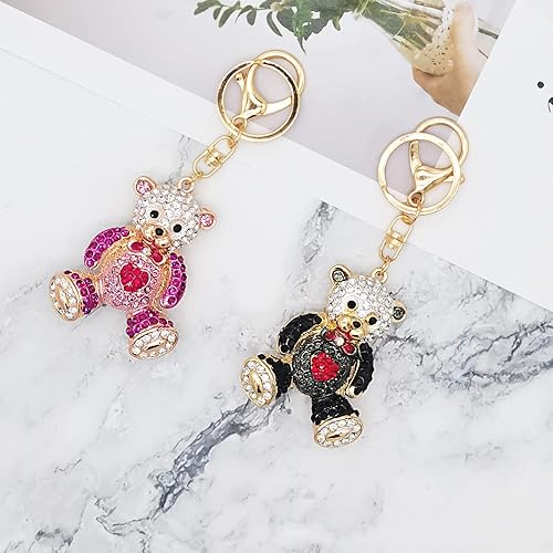 Miniatura 5 de Llaveros para mujer, lindos llaveros para mujer, divertido llavero de anime para ella, hermana, niña, bolsa de regalo de cumpleaños, accesorios de