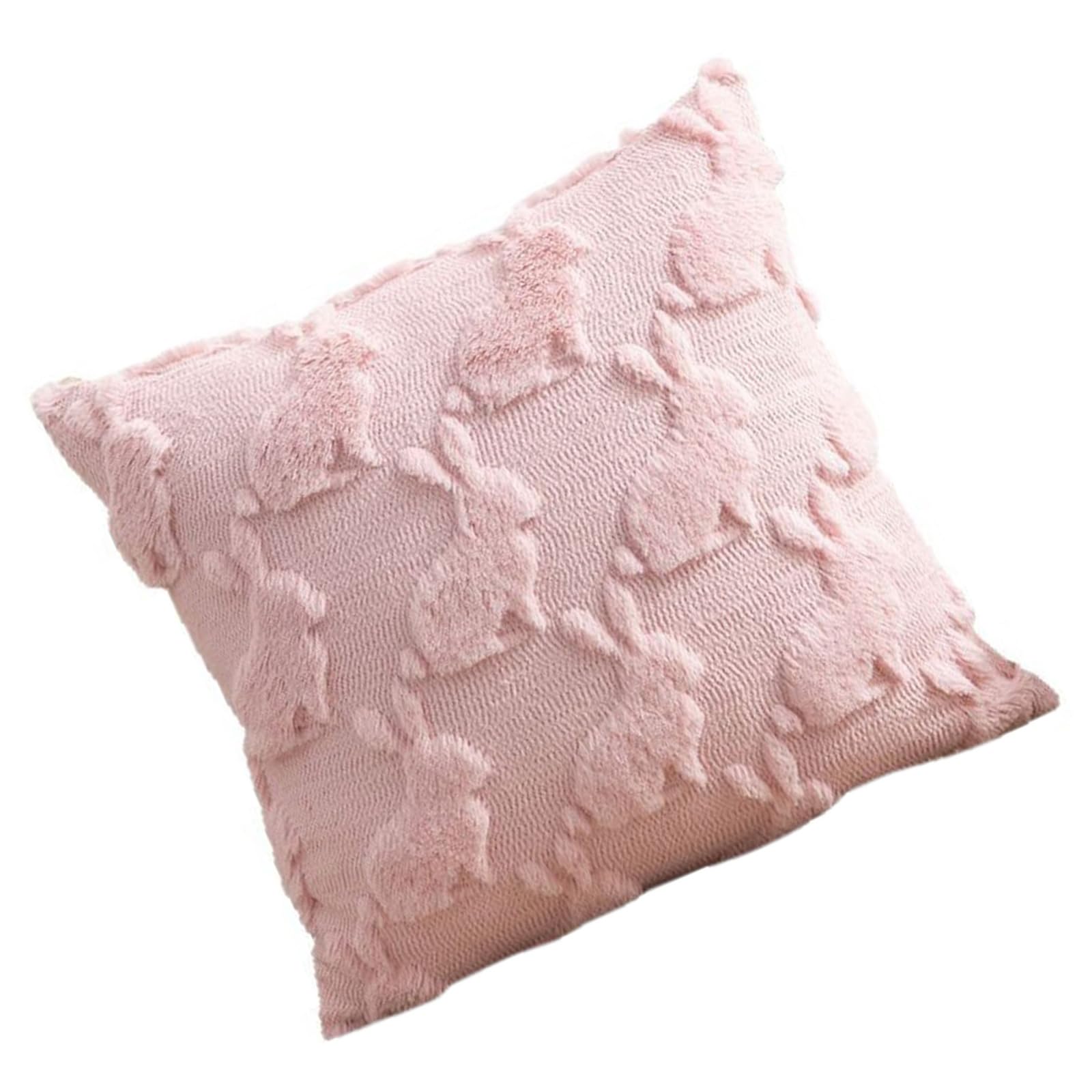 YWLUUOO Household Pillow Covers Soft Faux Easters Protectors Covers for Outdoor Traveling Decoration Bunnys Pillow