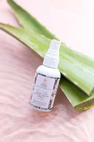 Fresh Yoni - Spray femenino de 2 onzas, niebla calmante a base de plantas, todo natural con aloe vera, vitamina B-12 y probióticos