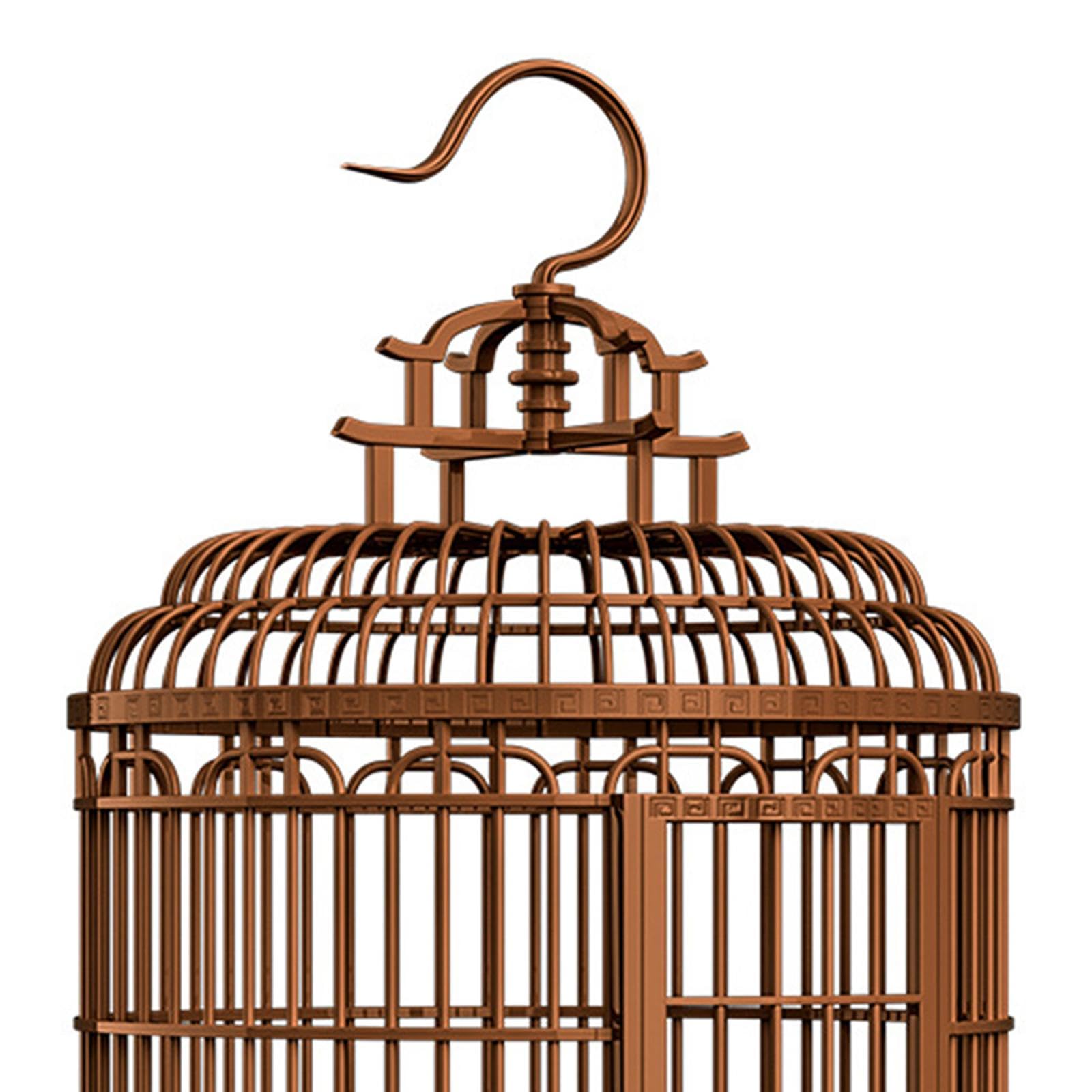 Tragbarer Haustierkäfig „Vogelvoliere“ von Villa, Große mit Sitzstange, Vogelzubehör, Robuste Konstruktion, Geeignet für Tiere, D