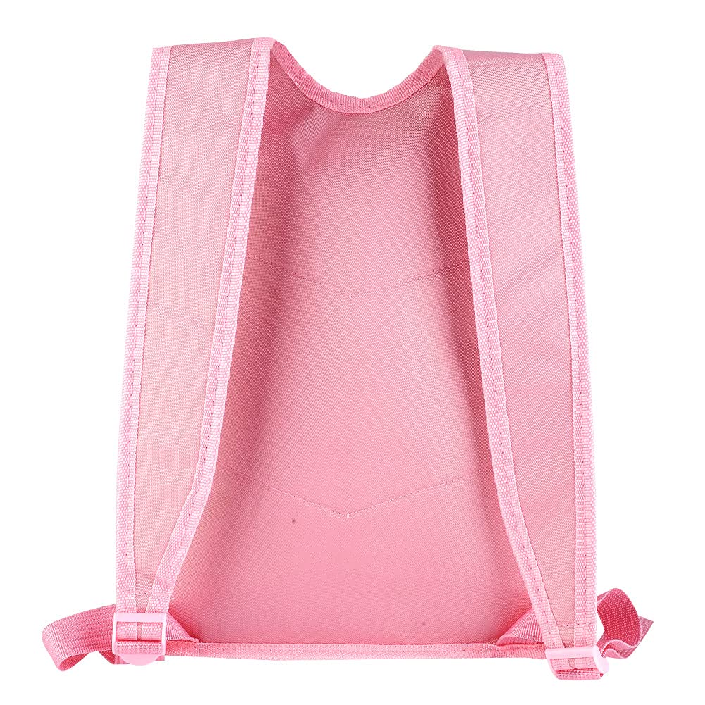 HERCHR Bolsa de Ballet para Niñas, Mochila Deportiva con Cremallera, Bolsa de Viaje, Bolsa de Hombro Doble Rosa