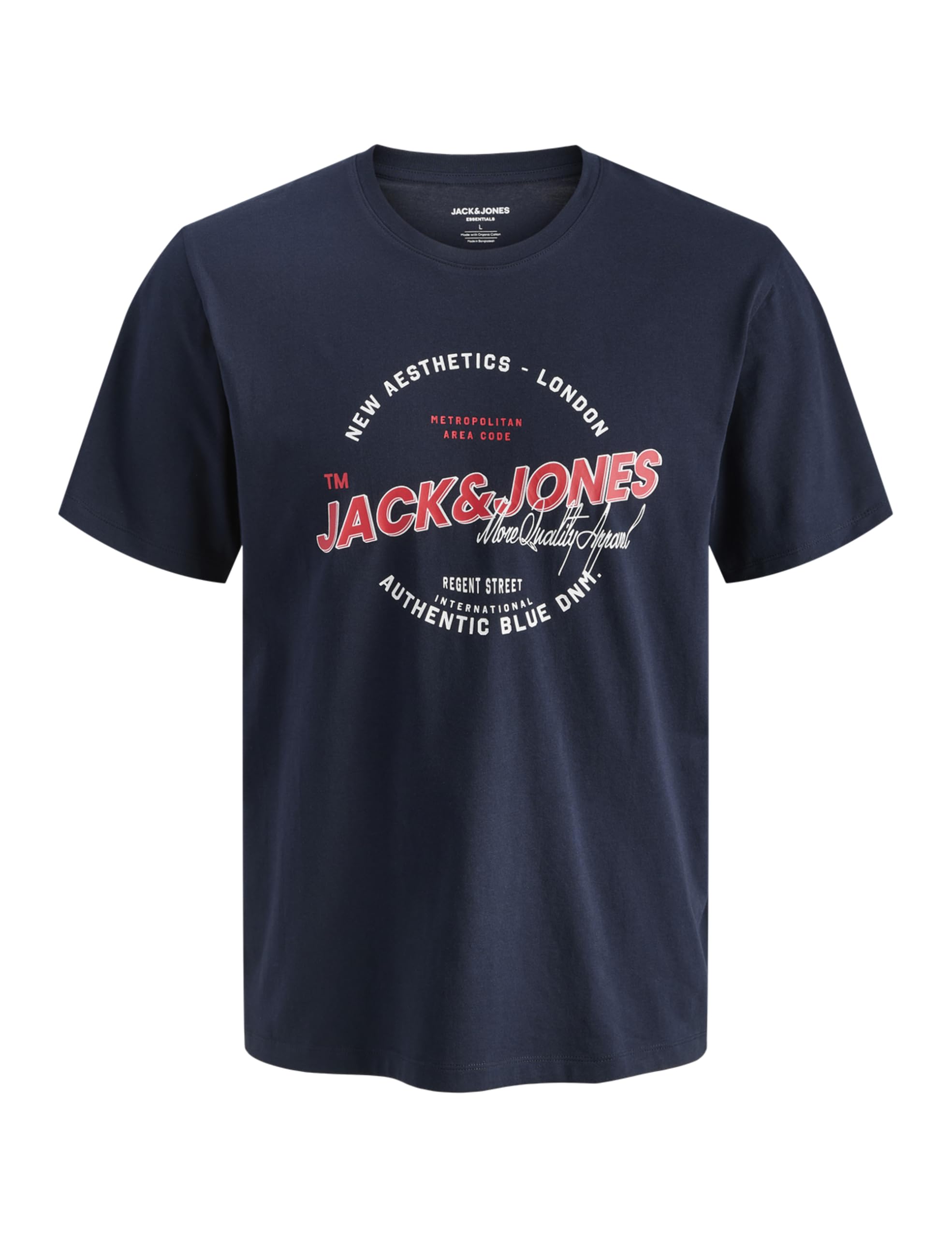 JACK & JONES Jjelogo Tee SS O-Neck 2 Col Ss26 Sn, Sky Captain, XXL