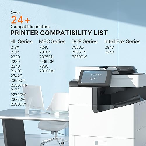 Miniatura 4 de E-Z Ink TM - Cartucho de tóner para Brother TN450 TN420 TN-450 TN-420, compatible con HL-2270DW HL-2280DW HL-2230 MFC-7360N MFC-7860DW DCP-7065DN